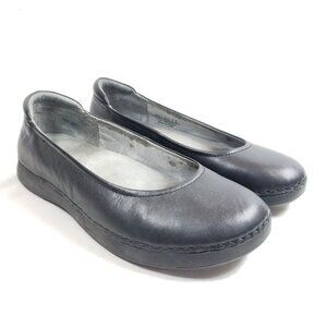 Alegria Women's Size 7.5 Petal Ballet Black Nappa